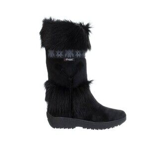 Pajar Laura Winter Boots Size 38 US 7.5 Womens Black $495